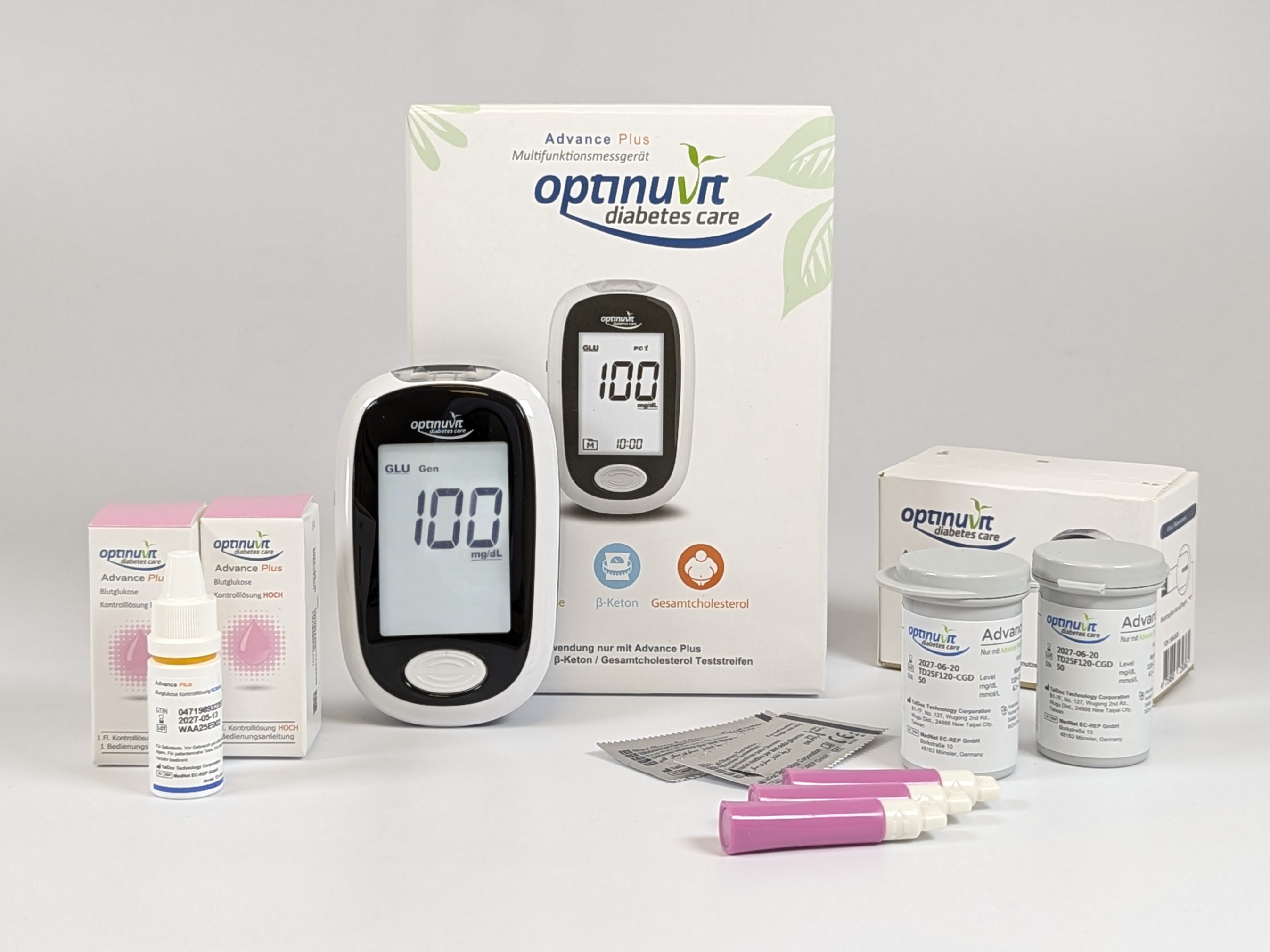 Optinuvit Diabetescare Advance Plus Blutzuckermesssystem